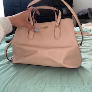 Light pink Kate Spade purse with matching wallet